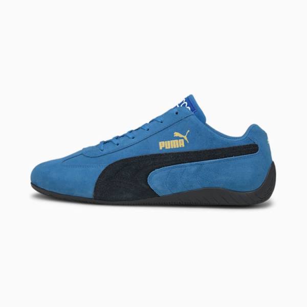 Puma Speedcat OG+ Sparco Driving Férfi Motorsport Cipő Kék Fehér Fekete | HU02628