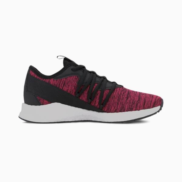 Puma Star MultiKNIT Női Futócipő Fekete Rózsaszín | HU27979