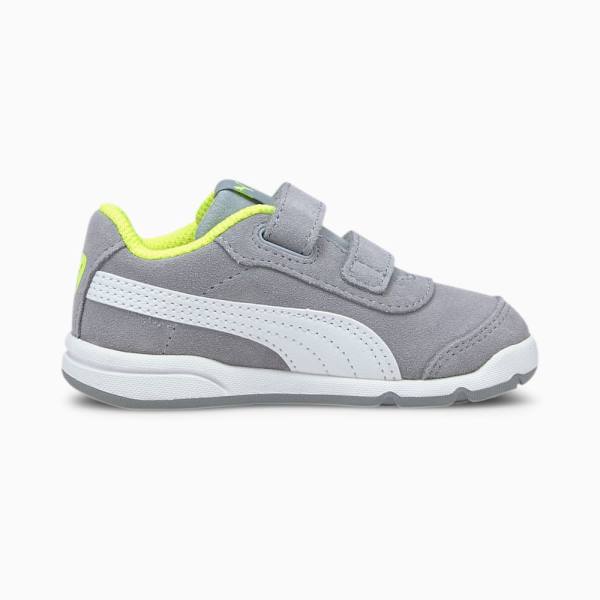 Puma Stepfleex 2 SD V Fiú Tornacipő Barna Fehér Sárga | HU52936