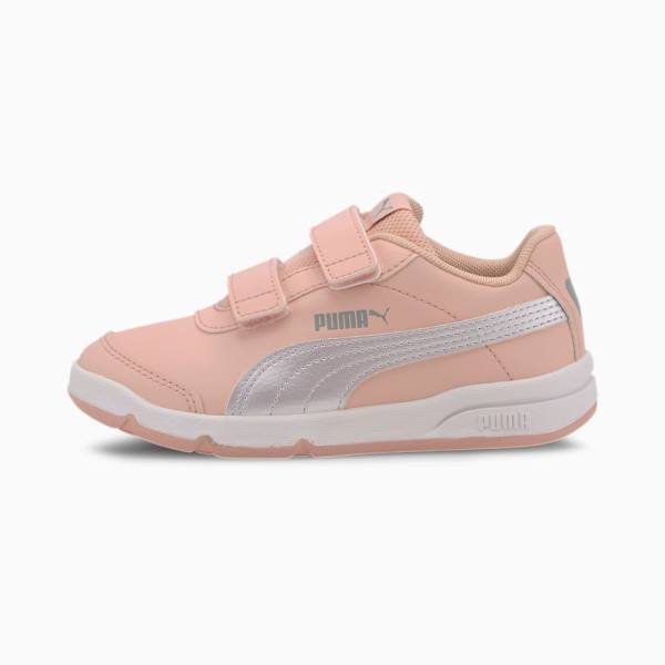 Puma Stepfleex 2 SL VE V Lány Tornacipő Rózsaszín Titán Szürke | HU67686