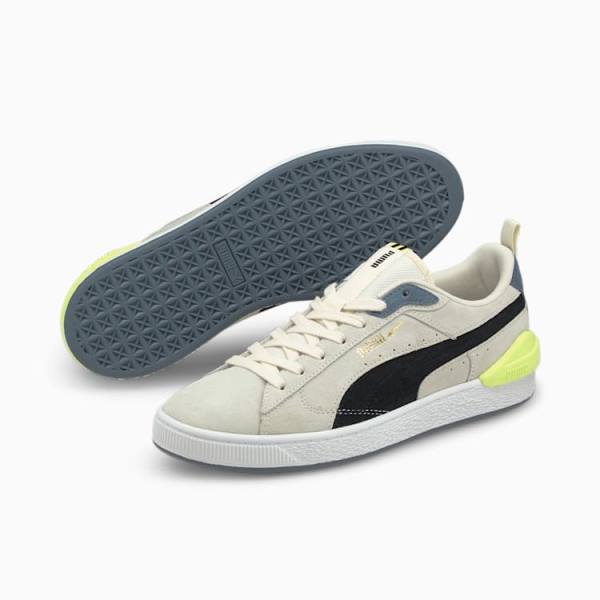 Puma Suede Bloc Női Tornacipő Fehér Fekete | HU92403