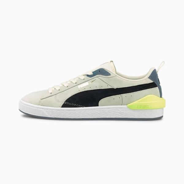 Puma Suede Bloc Női Tornacipő Fehér Fekete | HU92403