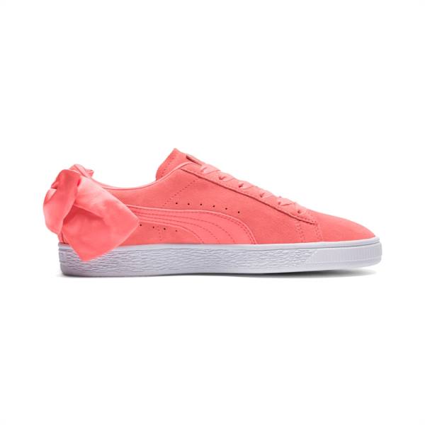 Puma Suede Bow Női Tornacipő Rózsaszín | HU61507