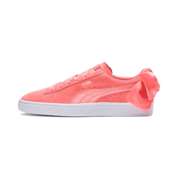 Puma Suede Bow Női Tornacipő Rózsaszín | HU61507