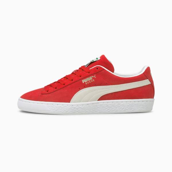 Puma Suede Classic XXI Férfi Tornacipő Piros Fehér | HU15960