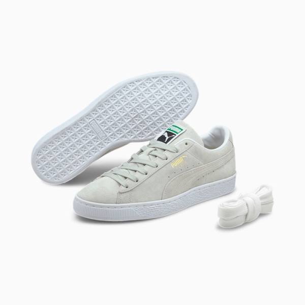 Puma Suede Classic XXI Férfi Tornacipő Szürke Fehér | HU04156