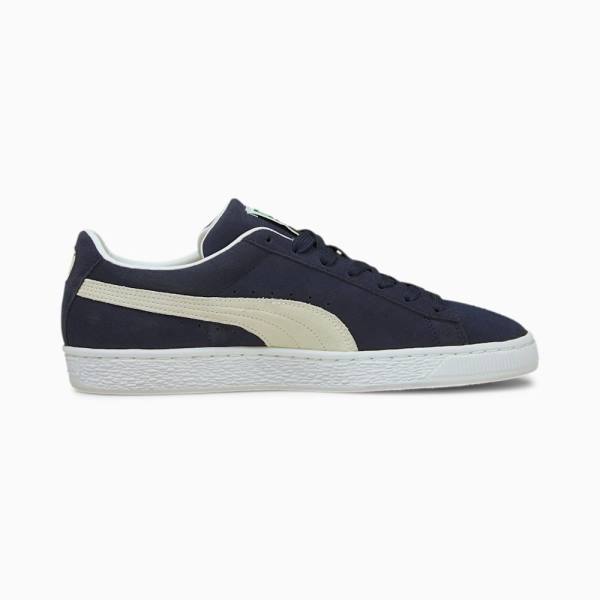 Puma Suede Classic XXI Férfi Tornacipő Sötétkék Fehér | HU11305