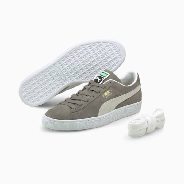 Puma Suede Classic XXI Női Tornacipő Szürke Fehér | HU19464