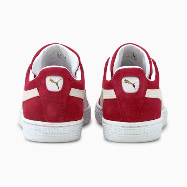 Puma Suede Classic XXI Női Tornacipő Sötétpiros Fehér | HU32718