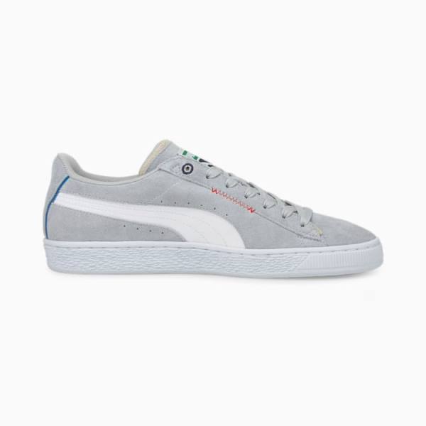 Puma Suede Displaced Férfi Tornacipő Fehér | HU26832