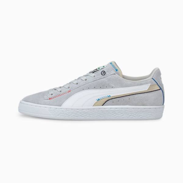 Puma Suede Displaced Férfi Tornacipő Fehér | HU26832