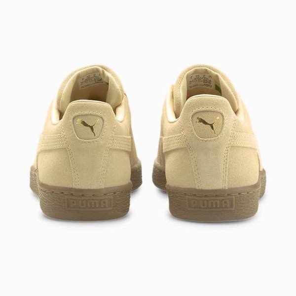 Puma Suede Gum Női Tornacipő Khaki | HU35619