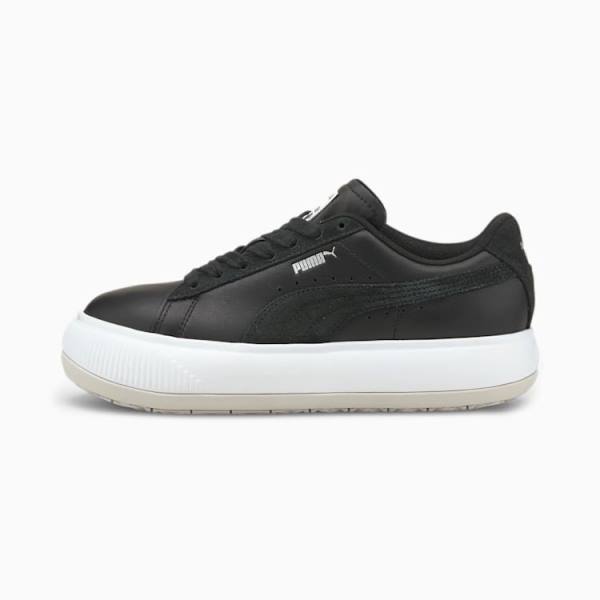 Puma Suede Mayu Mix Női Tornacipő Fekete Fehér | HU95206