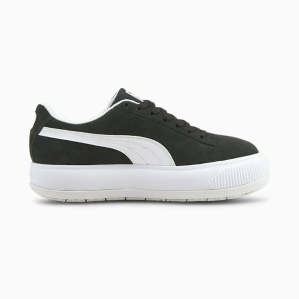 Puma Suede Mayu Női Tornacipő Fekete Fehér | HU41127