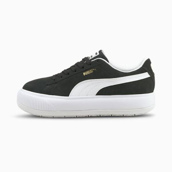 Puma Suede Mayu Női Tornacipő Fekete Fehér | HU41127