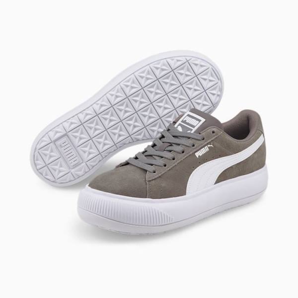 Puma Suede Mayu Női Tornacipő Szürke Fehér | HU89242