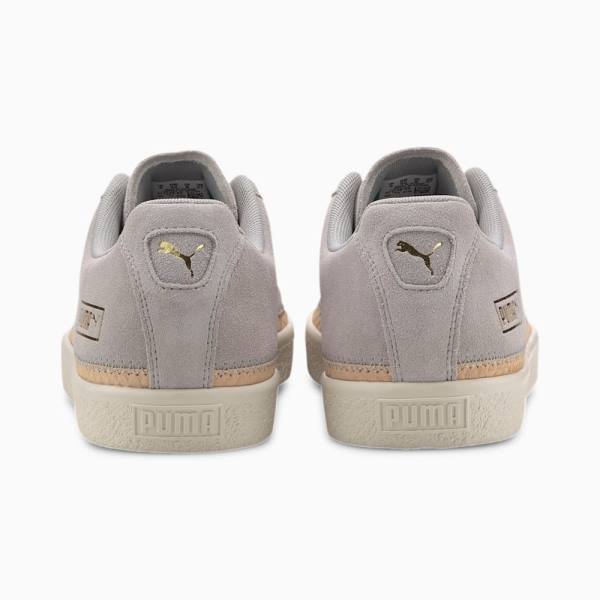 Puma Suede Trim DLX Férfi Tornacipő Barna Szürke | HU55289