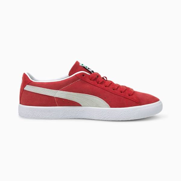 Puma Suede VTG Férfi Tornacipő Piros Fehér | HU55783