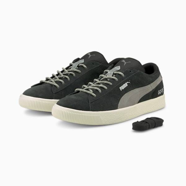 Puma Suede VTG GTX Női Tornacipő Fekete Szürke | HU54272