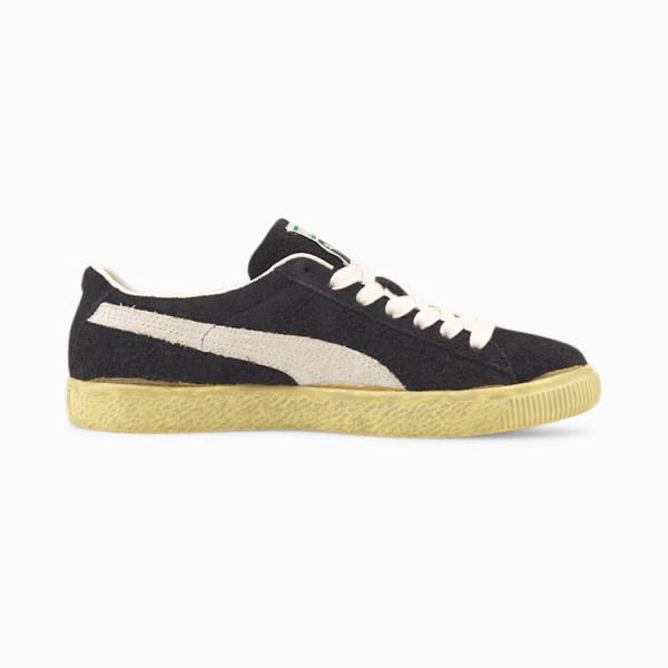 Puma Suede VTG The NeverWorn Férfi Tornacipő Fekete Fehér Sárga | HU20203