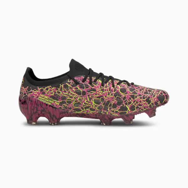 Puma ULTRA 1.3 FG/AG Férfi Focicipő Fekete Zöld | HU83795