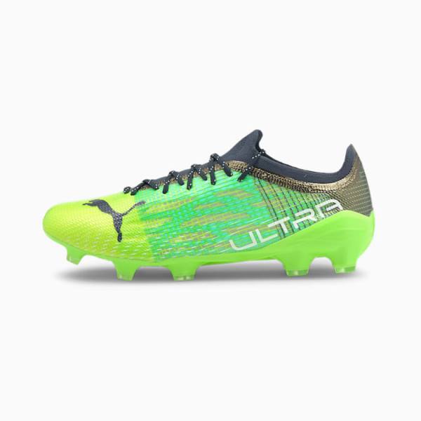 Puma ULTRA 1.3 FG/AG Férfi Focicipő Zöld Világos Türkiz | HU90458