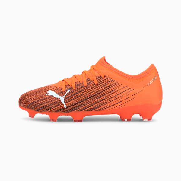 Puma ULTRA 3.1 FG/AG Youth Fiú Focicipő Narancssárga Fekete | HU10090