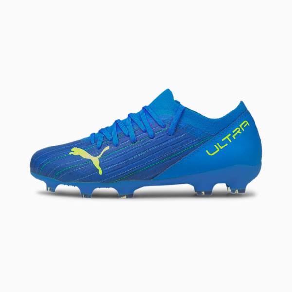 Puma ULTRA 3.2 FG/AG Youth Fiú Focicipő Kék Sárga | HU32859