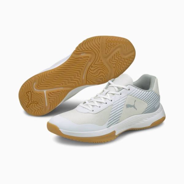 Puma Varion Indoor Sports Férfi Kézilabda Cipő Fehér Kék | HU13874