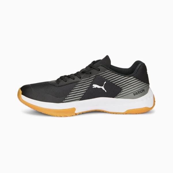 Puma Varion Indoor Sports Férfi Kézilabda Cipő Fekete Szürke | HU17466