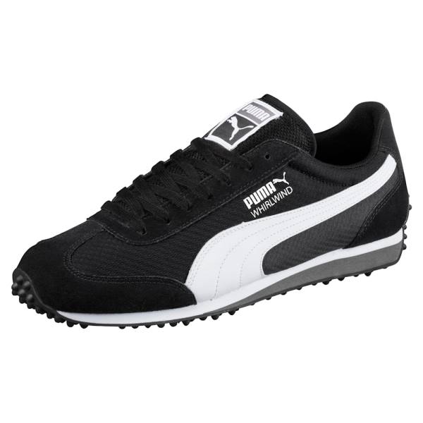 Puma Whirlwind Férfi Tornacipő Fekete Fehér Fekete Titán | HU36673