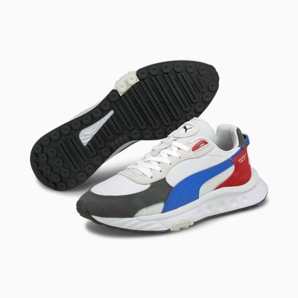 Puma Wild Rider Rollin Női Tornacipő Fehér | HU62160