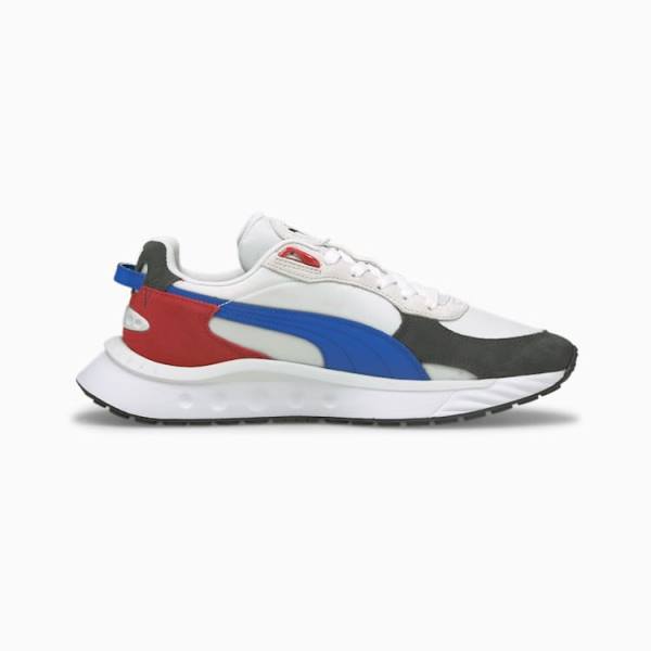 Puma Wild Rider Rollin Női Tornacipő Fehér | HU62160