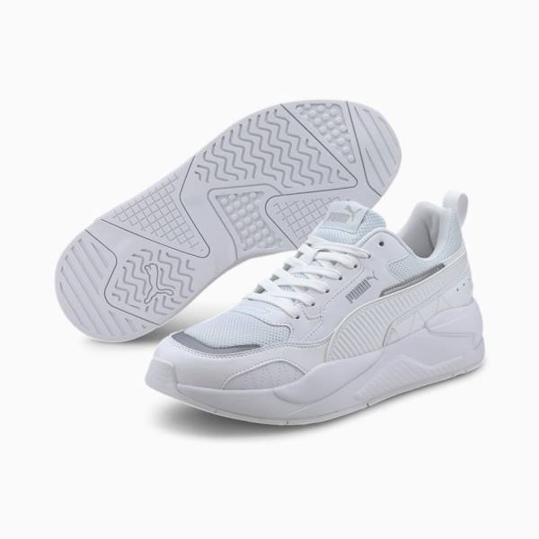 Puma X-Ray 2 Square Férfi Tornacipő Fehér Szürke | HU78589