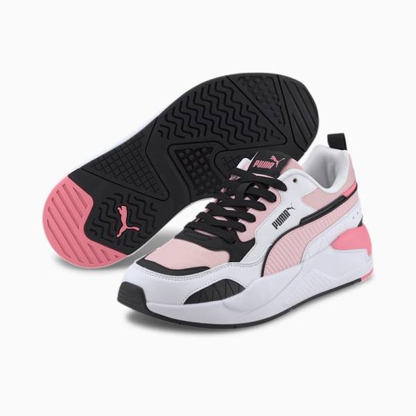 Puma X-Ray 2 Square PACK Férfi Tornacipő Rózsaszín Fehér Fekete Rózsaszín | HU29217