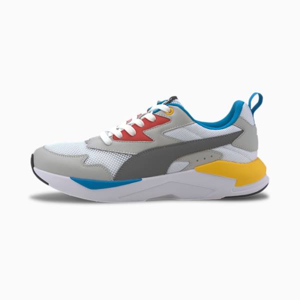 Puma X-Ray Lite Férfi Tornacipő Fehér Szürke Kék | HU45480