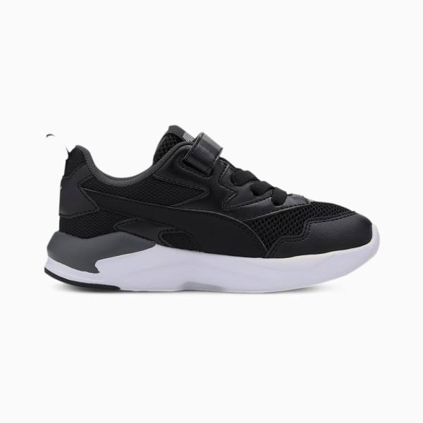 Puma X-Ray Lite Lány Tornacipő Fekete Szürke Titán | HU29480