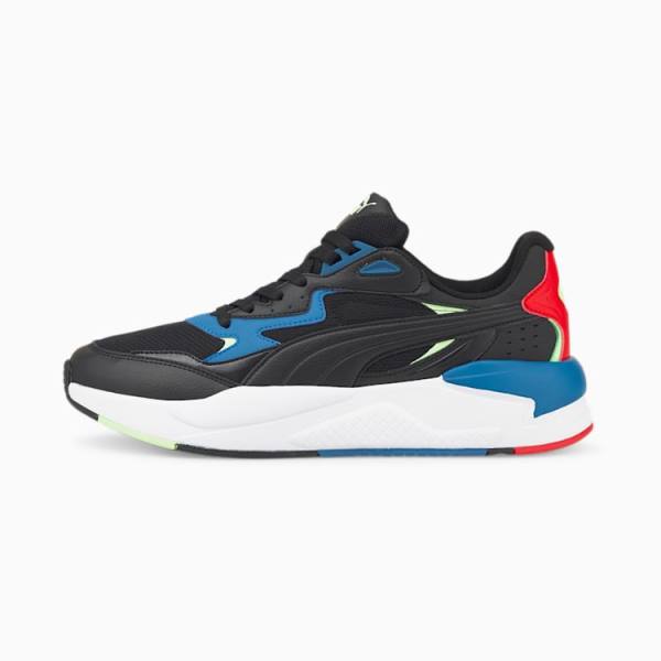 Puma X-Ray Speed Női Tornacipő Fekete Kék Zöld | HU82303