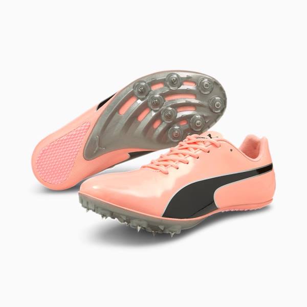 Puma evoSPEED Sprint 10 Pálya & Field Férfi Futócipő Rózsaszín Fekete Titán | HU97475