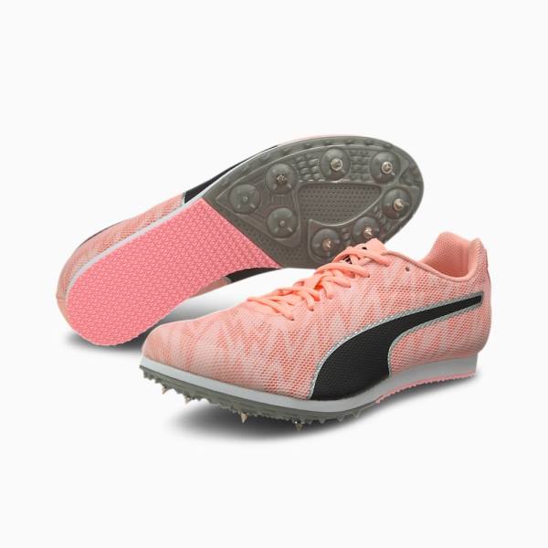 Puma evoSPEED Star 7 Pálya and Field Spikes Férfi Futócipő Rózsaszín Fekete Titán | HU59101