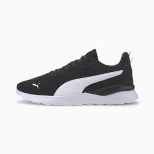 Puma Anzarun Lite Férfi Tornacipő Fekete Fehér | HU82230