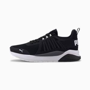 Puma Anzarun Youth Lány Tornacipő Fekete Fehér | HU74184