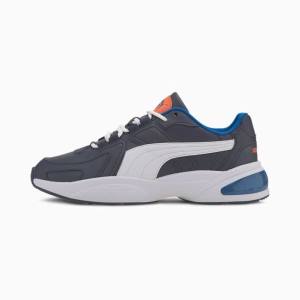 Puma Ascend SL Férfi Tornacipő Sötétkék Fehér Piros | HU07575