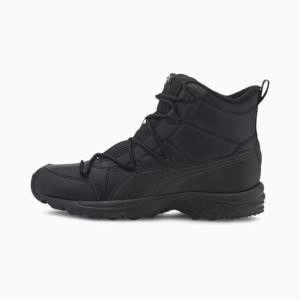 Puma Axis Trail Boot WTR Férfi Tornacipő Fekete Titán | HU24925