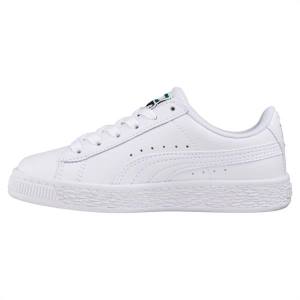 Puma Basket Classic LFS Fiú Tornacipő Fehér | HU41975