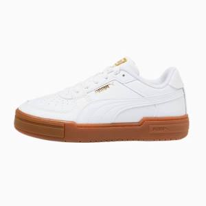 Puma CA Pro Tumble Férfi Tornacipő Fehér Arany | HU01135