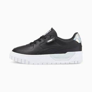 Puma Cali Dream Bőr Iridescent Női Tornacipő Fekete | HU87414