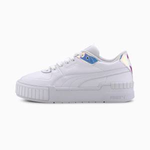 Puma Cali Sport Glow Női Tornacipő Fehér Lila | HU51475