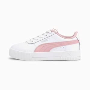 Puma Carina L Lány Tornacipő Fehér Rózsaszín | HU41265