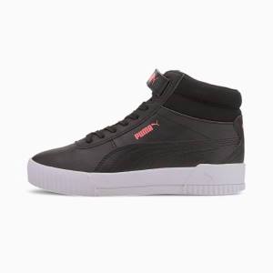 Puma Carina Mid Youth Lány Tornacipő Fekete | HU81699